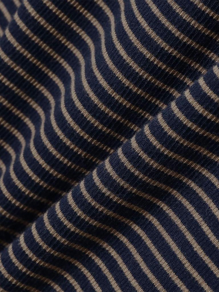 B:MING LIFE STORE by BEAMS S/S TEE HEALTH KNIT Tubular Ribbed Tank Top, Women's, Navy, One Size