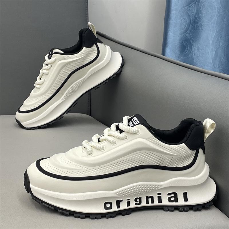 Fashion Fashion Avant-Garde Trend Casual Shoes High Street Tide Cool Driving Locomotive Shoes Handsome Trendy Mens Sports Running Shoes