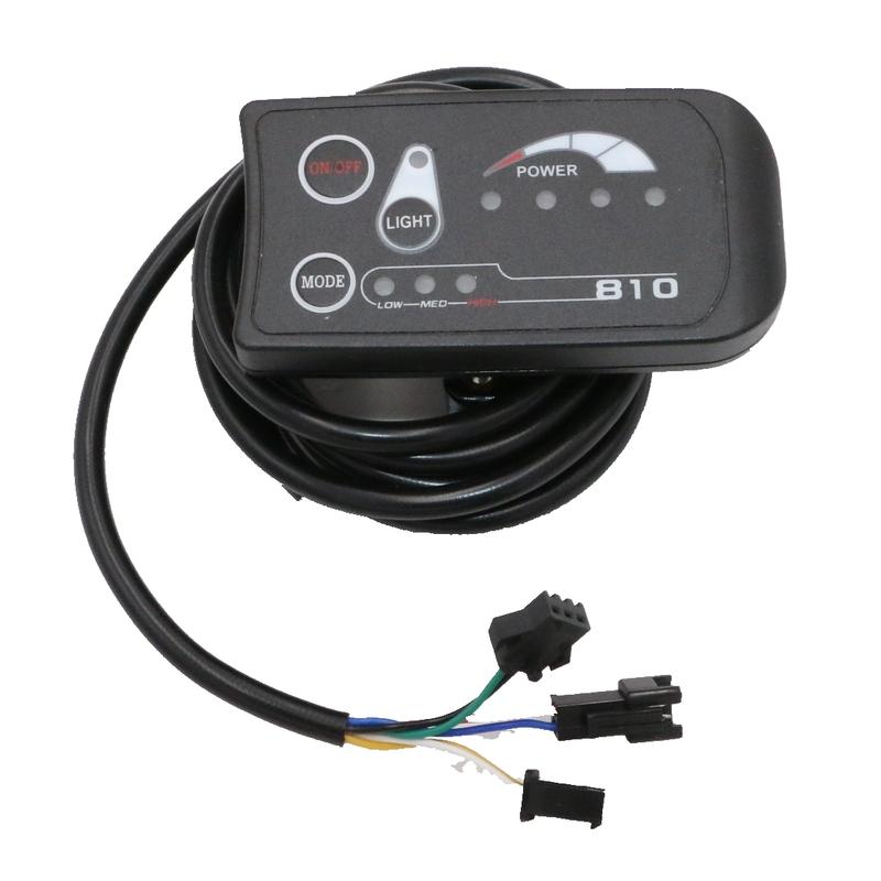 FOCAN Electric Bicycle Display 24V 36V 48V 810 Ebike Intelligent Control Panel LED Display meter