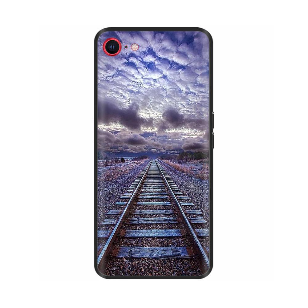 For iPhone SE 2020 Phone Case Funny Camera Protection Soft Liquid Silicone Back Cover for iPhone SE 2016 5 5S Cover for iPhoneSE