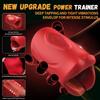 Penis Trainer Vibrator für Männer Penis Verzögerungs Trainer Stimulator Deep Throat Oral Vibrations Cockring Masturbator Erwachsenen Sexspielzeug 18+