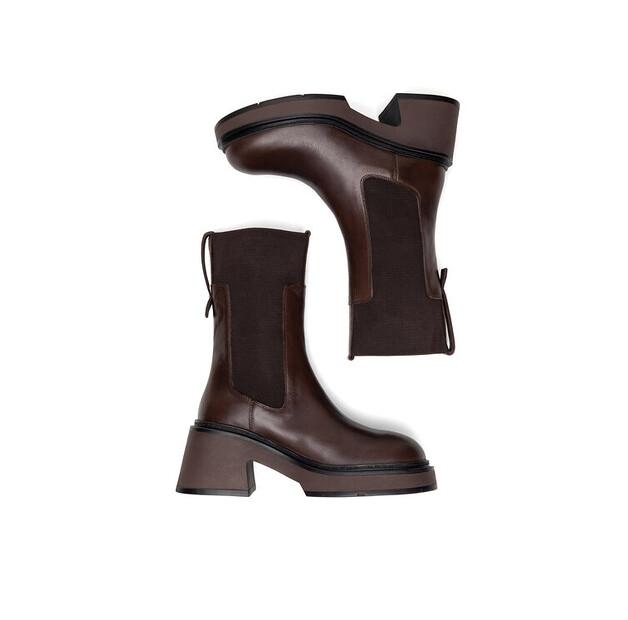 Ботинки Челси Gino Rossi AMI-01W4-002 коричневые