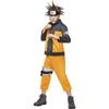 Halloween Naruto Cosplay Outfit: Naruto Konoha Village Cosplay Outfit Set + Forehead Protector Three-Piece Set