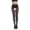 Women'S Gothic Fishnet Tights Lace Stockings Elastic Jacquard Hollow Out Pantyhose Leggings