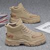 Men's Shoes New High-top Martin Boots Fashionable All-matching Platform Sole Work Casual Short Labor Protection Men