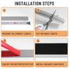 1pc 1m/2m/3metersX3.5cm PVC Carpet Edge Trim Strip Self Adhesive Flexible Rug Edge Protector CuttableTransition Cover