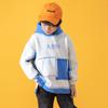 Boys' color blocked fleece hoodie