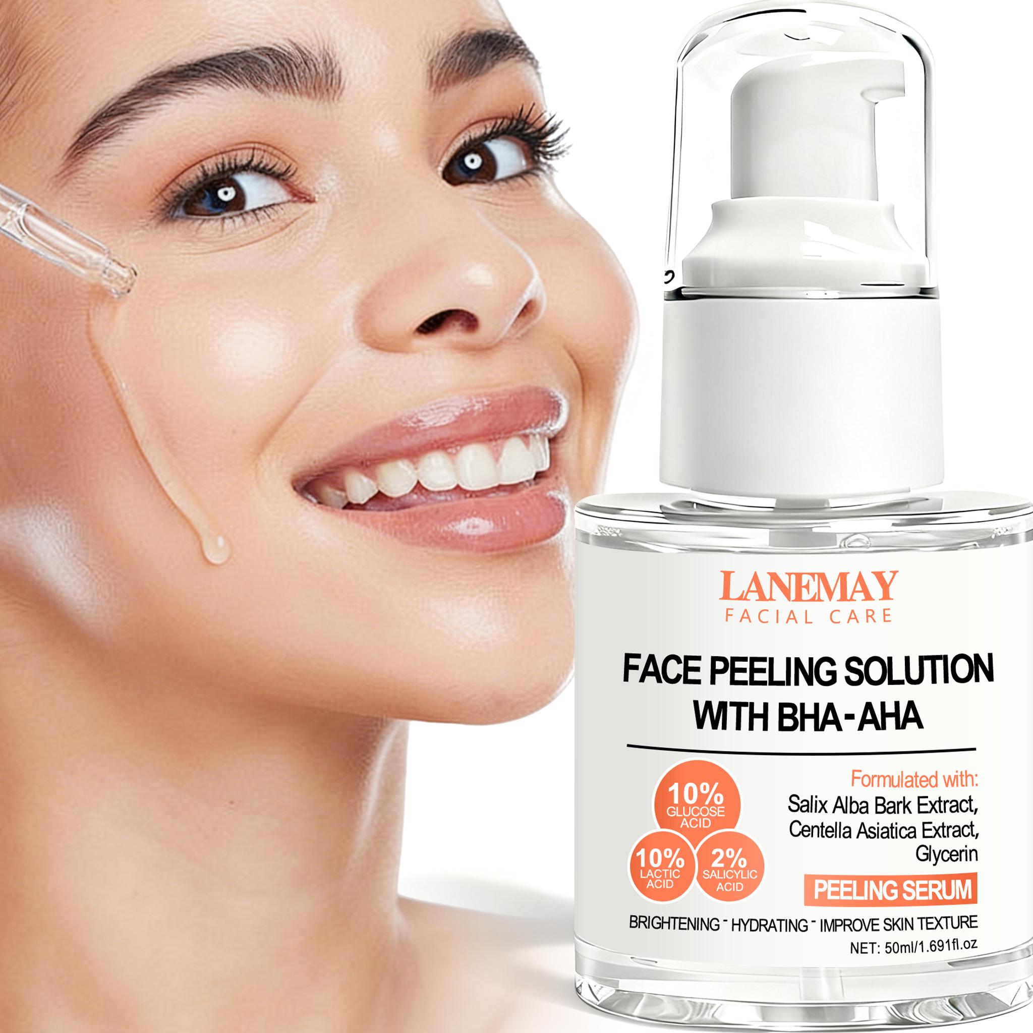 Peeling Serum-Deep Moisturizing The Facial Skin-Gently Refines Pores Skin Texture-Conctols Excess Sebum-50ml