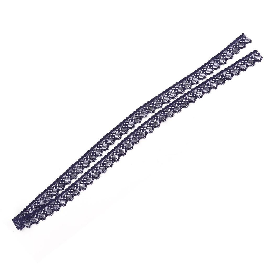 Purple Exquisite Pattern Lace Ribbon Simple Lace Trim DIY Sewing Craft 10 Yards 2cm Width