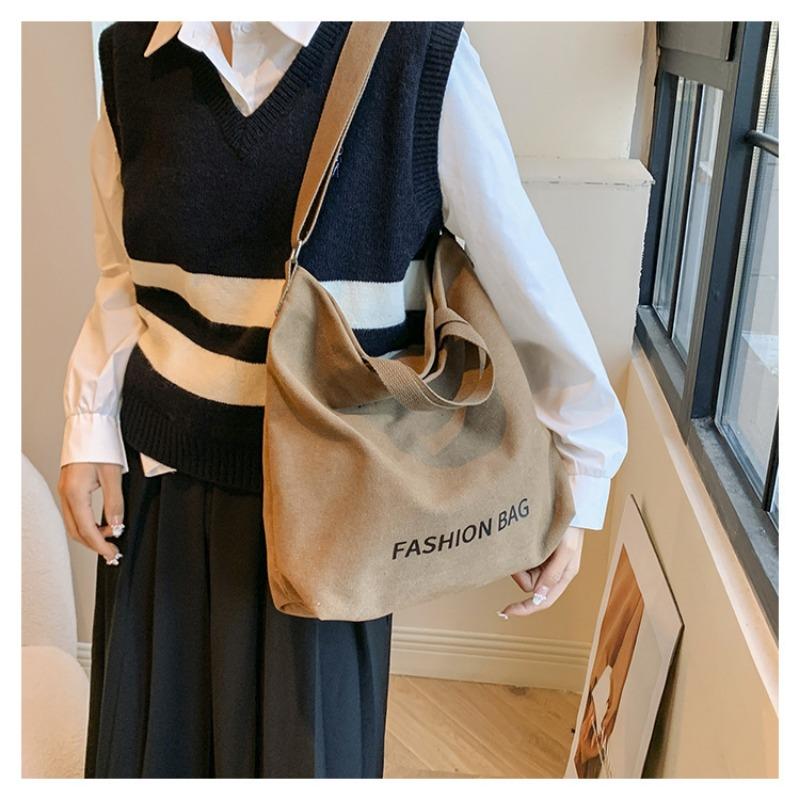Pendler Canvas Tasche mit großem Fassungsvermögen