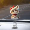 Car Dashboard Figures Auto Interior Figure Decoration 2D Acrylic Auto Interior Decor Cat Shape for Truck RV Desk Nightstand