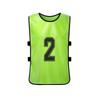 12 PCS Kid S Football Pinnies 2 Colors Quick Drying Soccer Jerseys Youth Sports Scrimmage Basketball   Training Numbered Bibs Practice Sports Vest