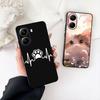 Cartoon Kitten Cat Wallpaper Phone Cover for Xiaomi Redmi Note 12 11 10 A3 Pro 10A 10C 12C Note12 5G Protective Case