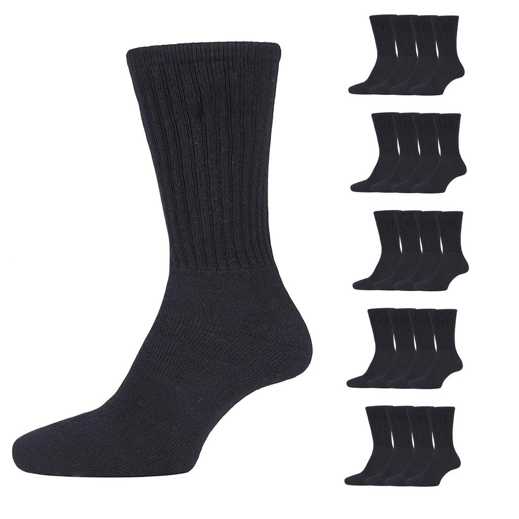 Soxy Men's Cotton Socks (Pack of 20)