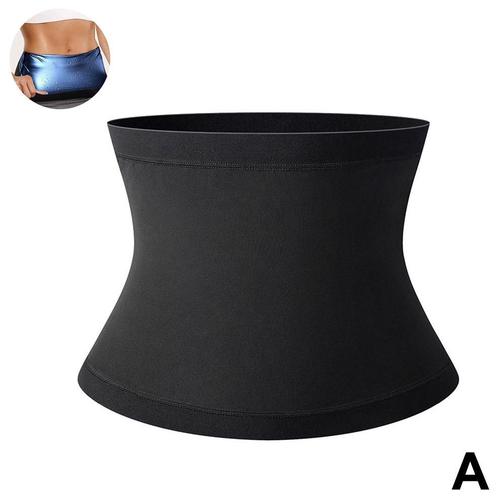 Ladies Waist Trainer Sweat-absorbing Steam Belt Sports Waist Waist Sports Home Sweating Gym Bel E0E4