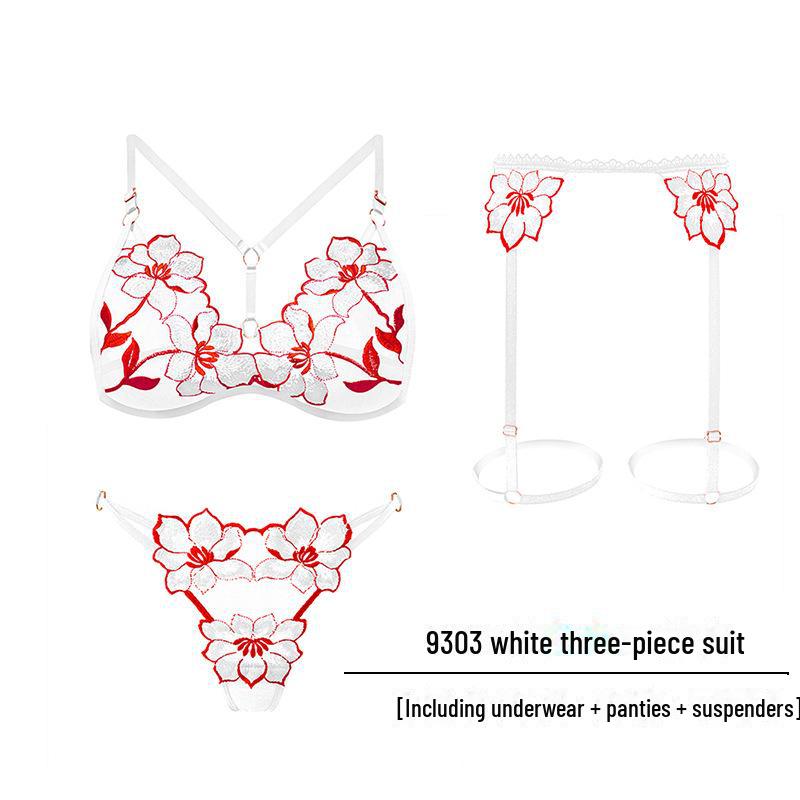 Large Sexy Lingerie Set: Tempting Thong with Pearl Massage & Open Crotch