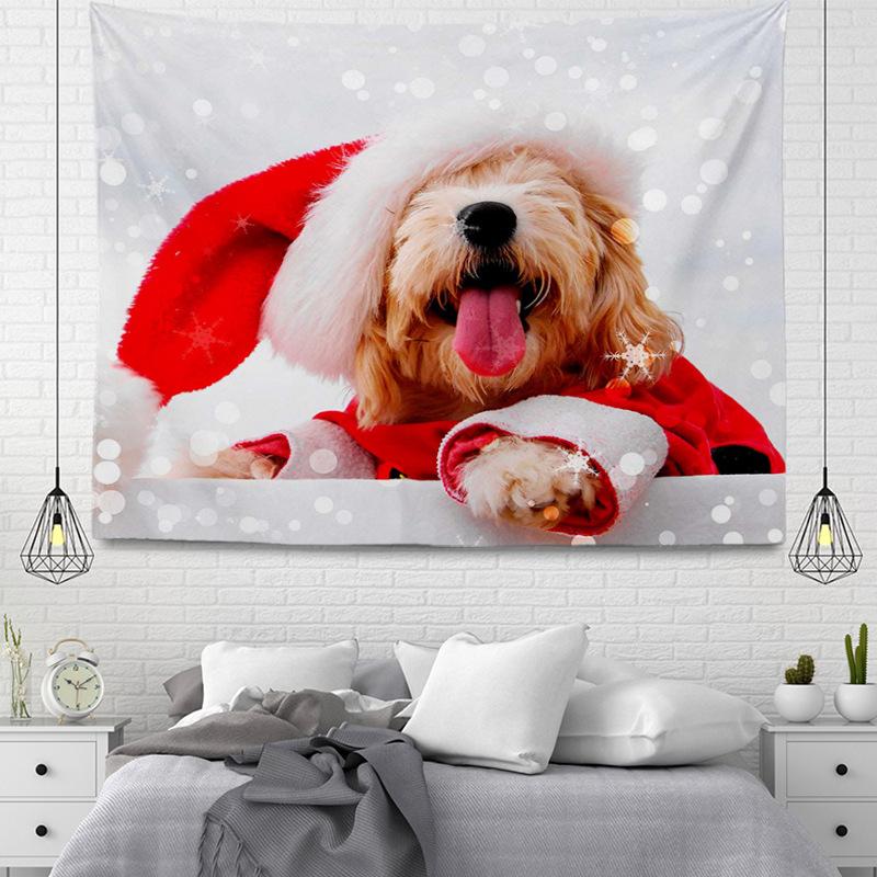 Weihnachtsserie zum Aufhängen, Stoffteppich