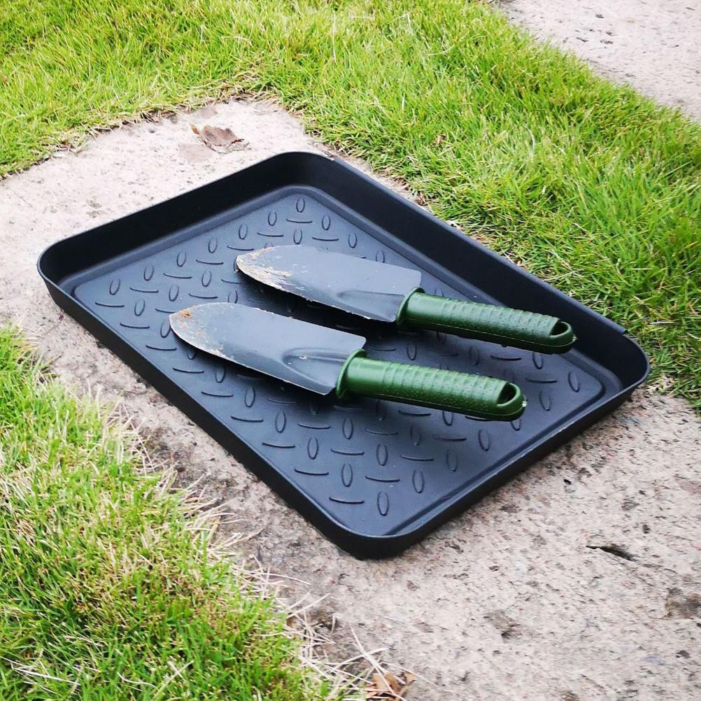 3 ks Omyvatelný podnos na boty Zahradní podložka na boty Multifunkční podnos pro rostliny Domácí mazlíčky Nářadí
