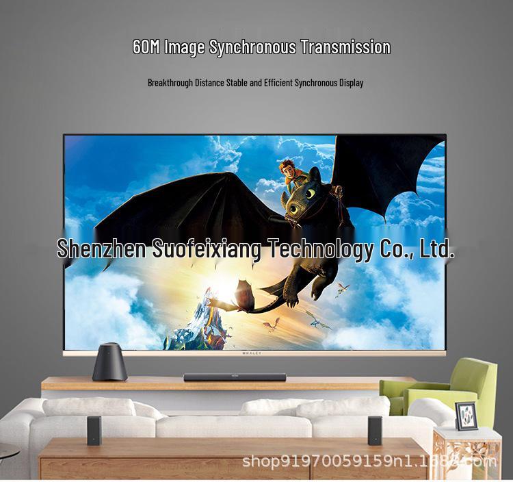 1080P HDMI Network Cable Extender - 60m Transmitter & Receiver