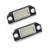 LED License Plate Light Compatible with Ford Focus CMAX MK2 2003 2008 High Quality Car Accessories tallation Kit Easy DIY Fit