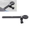 Bike Computer Mount 165mm Aluminum Alloy Front Handlebar Cycling Computer Bracket Holder with Camera