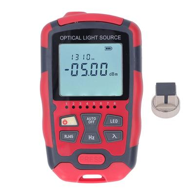 Optical Fiber Power Meter Single Mode Dual Wavelength 1310nm 1550nm Fiber Optic Light Source with