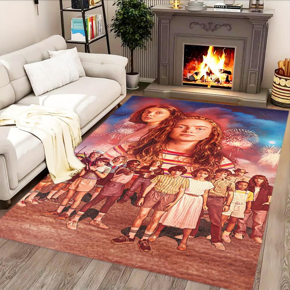 Stranger Things for Living Room rug, Bedroom, Study Room, Hallway Decoration, Perfect for Home Decoration or Holiday Gifts