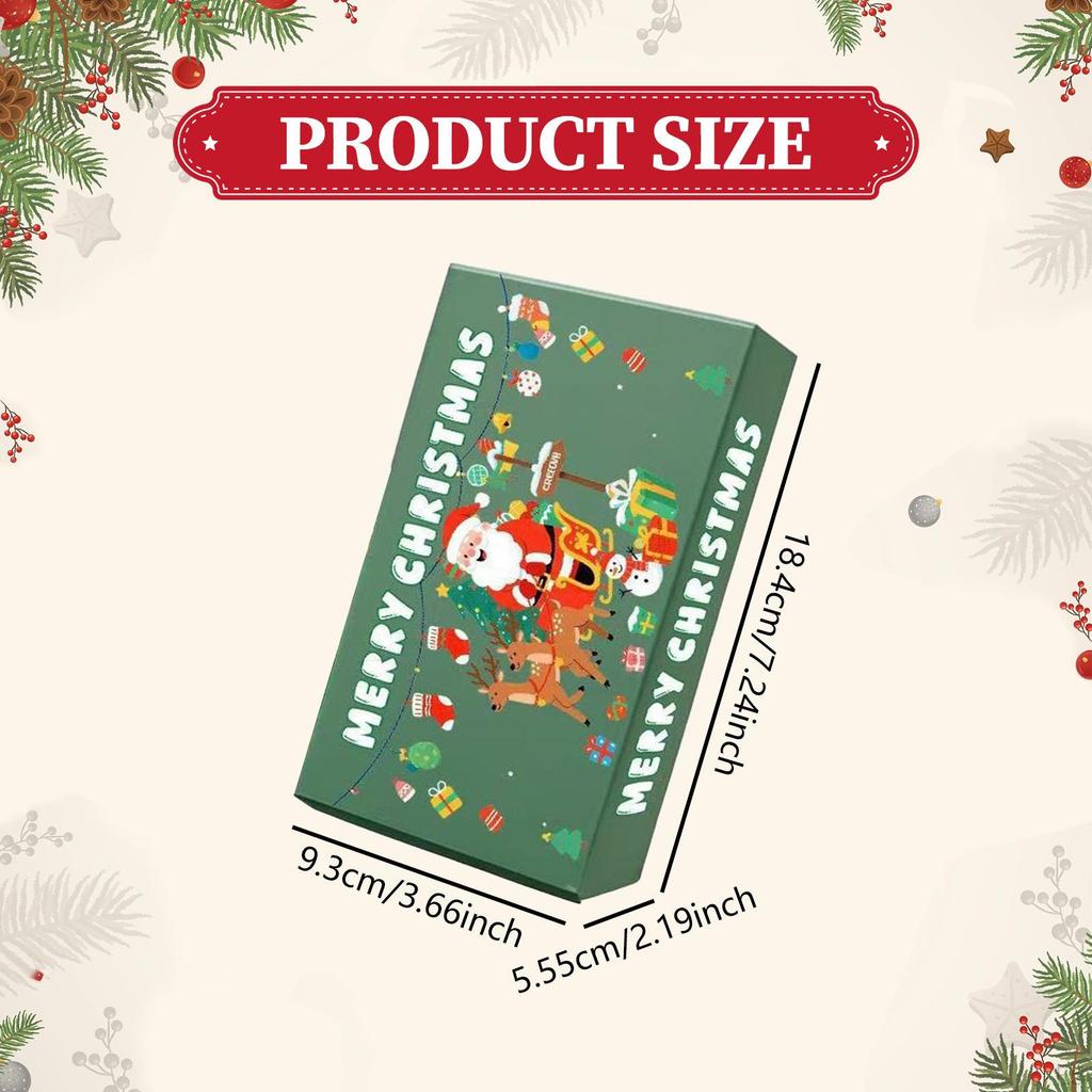 Christmas Gift Box Creative Decoration Folding Bouncing case Money for Holiday