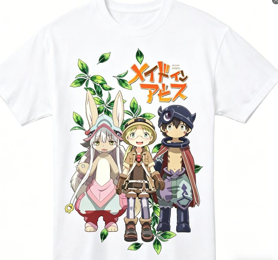 Made In Abyss Nanachi Anime Lover T shirt Year round clothing personality Clothes Plus Size Unisex New Model Couples high quality soft