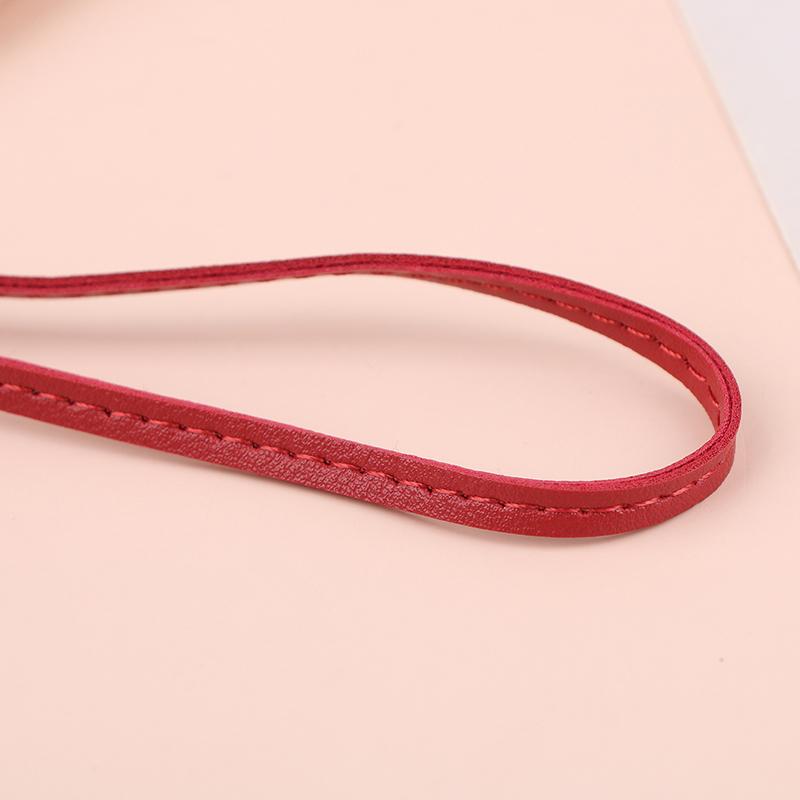 Pu Leather Cat Pendant Keychain Cute Animal Keyring Women Bag Charm Handbag Hanging Decoration For Girl Gifts