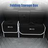 Car Organizer Trunk Leather Storage Bag Stowing Tidying Box For BYD Atto 3 Yuan F3 E6 F0 G3 I3 Plus Ea1 Song Max Tang Dmi 2din