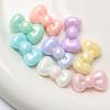Colorful Electroplated AB Beads Bowtie DIY Phone Chain Lanyard Shoe Flower Accessory