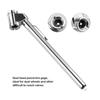 Pencil Tire Pressure Gauge, 10-120 PSI Dual Head Trucks Air Gage Accurate Mechanical Dually Chuck Wheel Service Checker