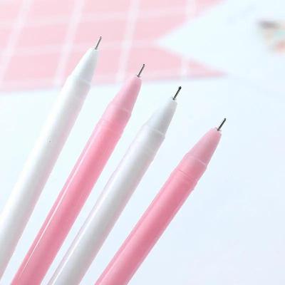 1 stuks Schattige Vleugels Liefde Gelpen 0,5 mm Cadeau Schrijfwaren kantoor schoolbenodigdheden Kawaii Decoratieve pen