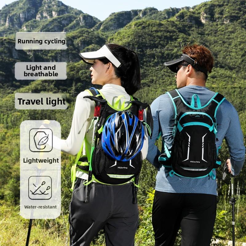 Outdoor Hiking Backpack With Waterproof Breathable Oxford Fabric For Cycling And Travel