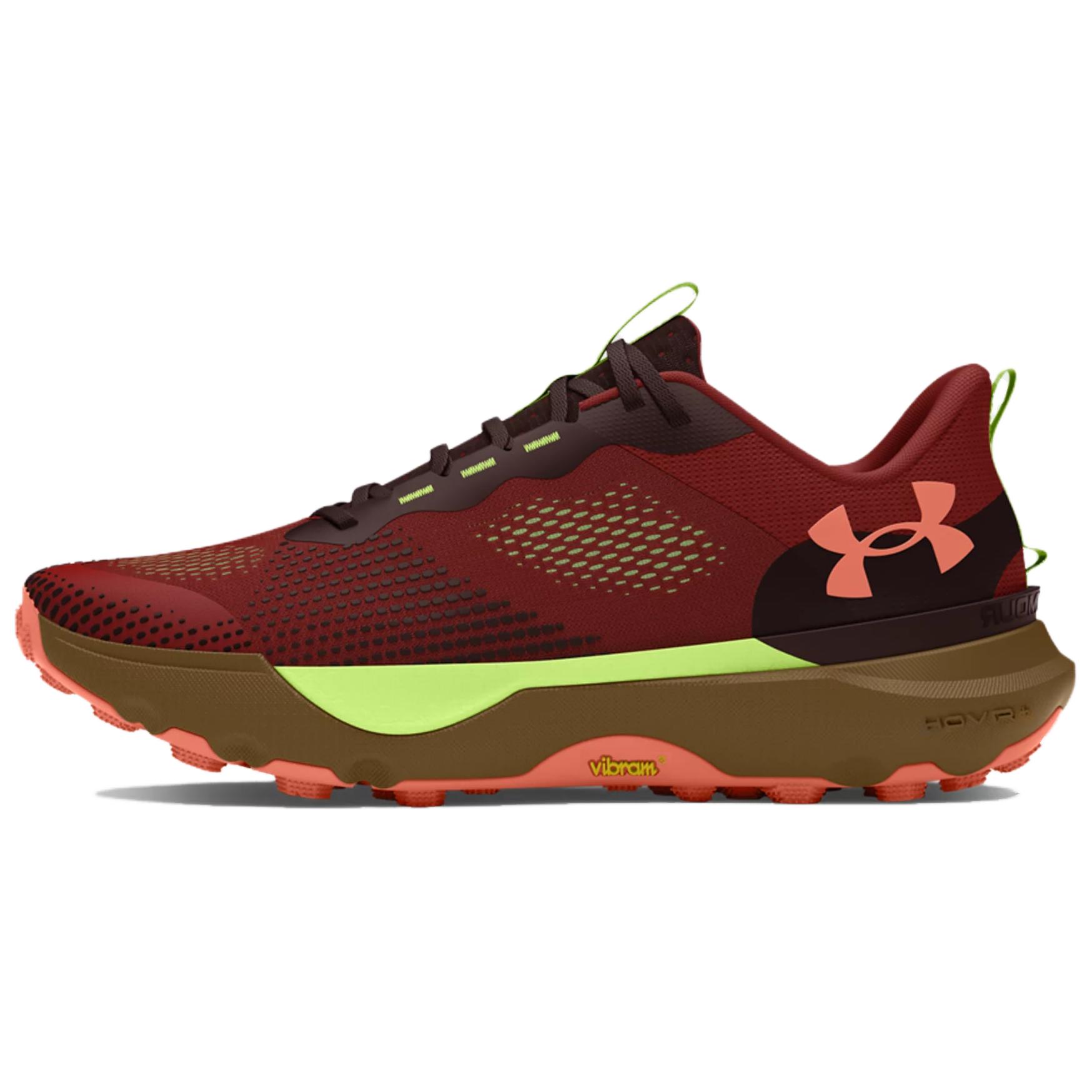 

Under Armour HOVR Infinite Pro Trail Earthen Orange Unisex Sneakers Red Brown-Obsidian Flare-Orange 3027202-800 42