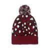 Cross-border Amazon, European and American New Wool Hats, Casual Trendy Ear Protectors, Hairball Thermal Hats, Leopard Print Knitted Hats