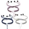 Pack of 10 Rope Bangles Stylish Diamond Knot Wrist Chains for Everyday Wear