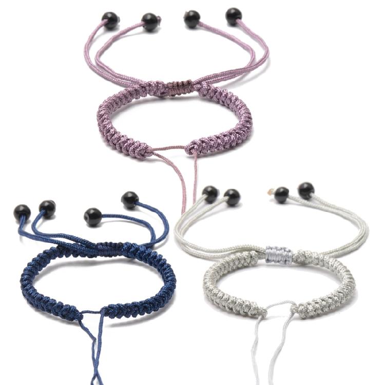 Pack of 10 Rope Bangles Stylish Diamond Knot Wrist Chains for Everyday Wear