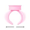 PMU Pink Pigment Ring Cup Eyelash Extension Glue Holder Tattoo Pigment Bowl