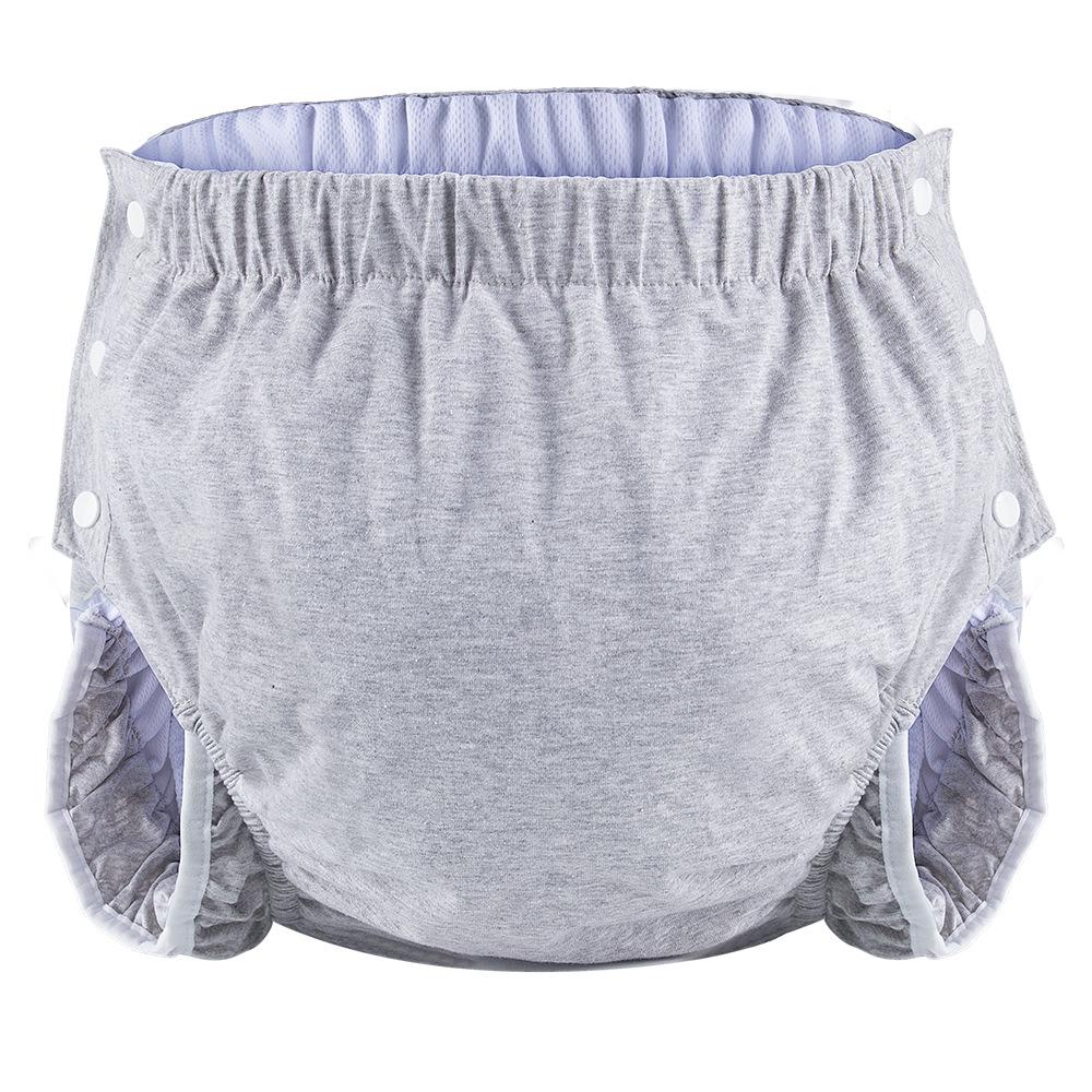 Leak-Proof Adult Incontinence Pants with Cotton Snap Closure