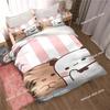 Bubu Dudu Cartoon Cute Bear Kawaii Christmas Gift Bedding Set Duvet Cover Sheet Pillowcase Soft Quilt Cover Queen King Size