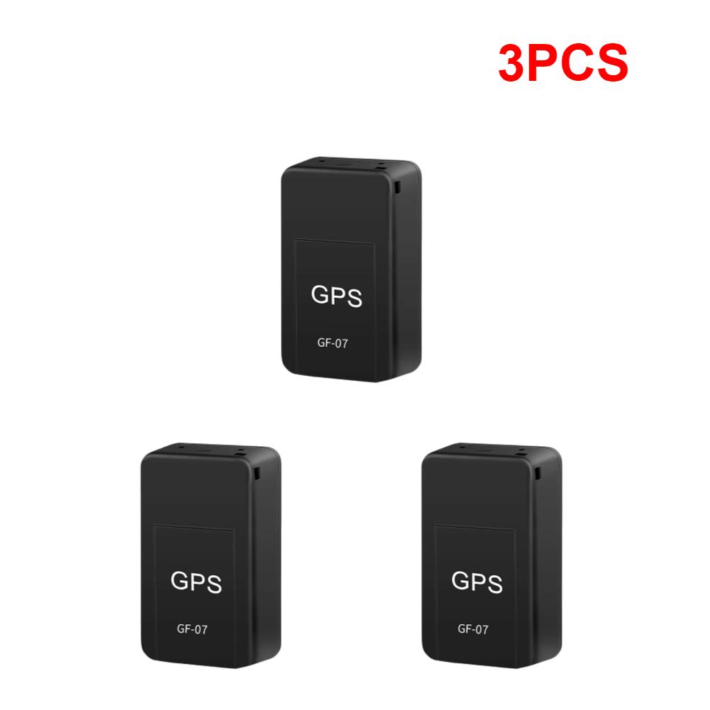 1-5PCS Mini GF-07 GPS Car Tracker Real Time Tracking Anti-lost Key Pet Locator Strong Magnetic Mount SIM Message Positioner
