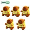 1-20PCS Capybara Plush Toy Keychain Water Pig Plush Doll for Backpack Hanging Christmas Gift Keychain Accesorios