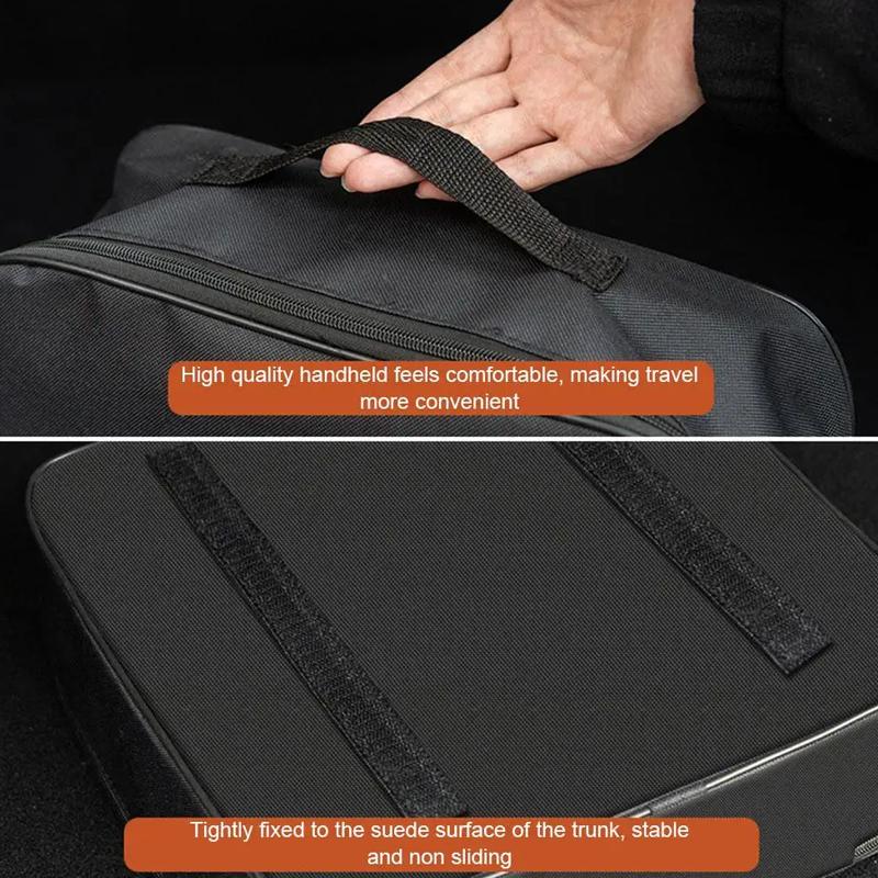 EV Cable Organizer Bag Electric Car Trunk Cable Tools Pouch For BYD Atto 3 Han EV Dolphin Durable Second Song Pro Tang Dm QIn