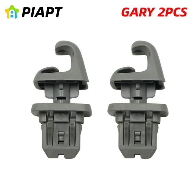 2 клипсы солнцезащитного козырька, совместимые с Toyota Camry, Highlander, Corolla, Prius, RAV4, Sienna