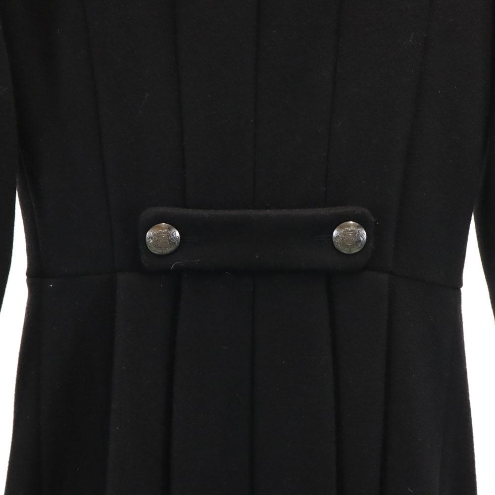 ARMANI EXCHANGE wool blend coat XXS black Women Used
