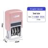 Automatic Re-inking Teacher QC Date Stamp with Adjustable Year, Month, Day