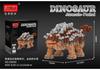 Verbindungssteine DIY Dinosaurier Bausteine Micro Spielzeug Tyrannosaurus Auktion Spielzeug Kinder Spielzeug Junge Geschenk Lechuan