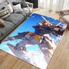 Robot Warrior In Blue Sky Suitable As a Non-slip Mat for the Living Room or Bedroom Sofa